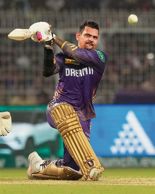 West Indies skipper Rovman Powell trying to coax Sunil Narine into playing T20 World Cup