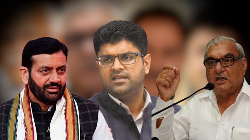 Haryana political crisis: JJP leader Dushyant Chautala writes to Governor Dattatreya, seeks floor test; Congress demands President's rule