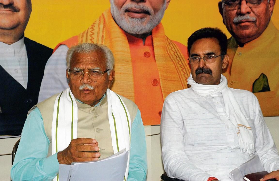 Some protesting in guise of farmers and Sikhs: Manohar Lal Khattar