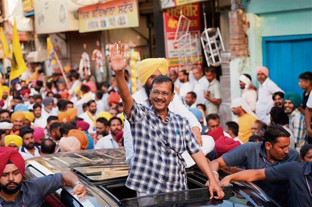Hoshiarpur: Arvind Kejriwal takes a dig at BJP