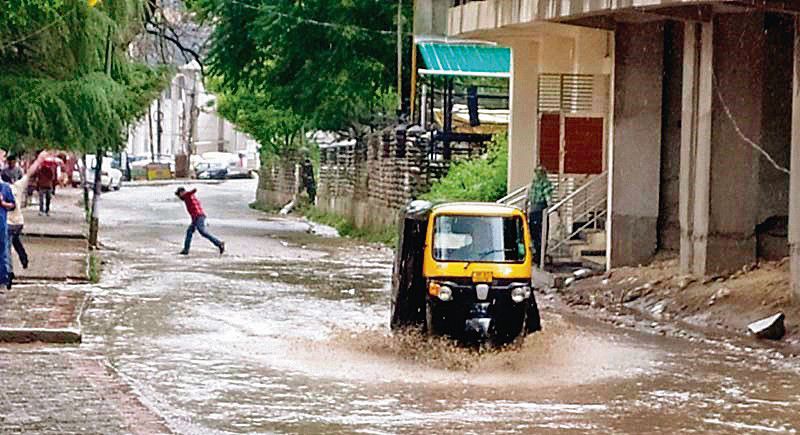 What Our Readers Say:  Rain Water accumulates on Dhalpur roads