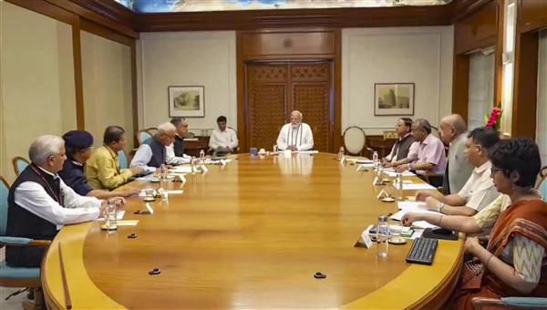 PM Modi chairs meeting to review preparedness for cyclone ‘Remal’
