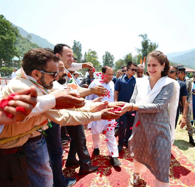 In Chamba, Priyanka Gandhi targets PM Modi for trying to 'topple' Congress govt, says he can’t be Himachal’s well-wisher