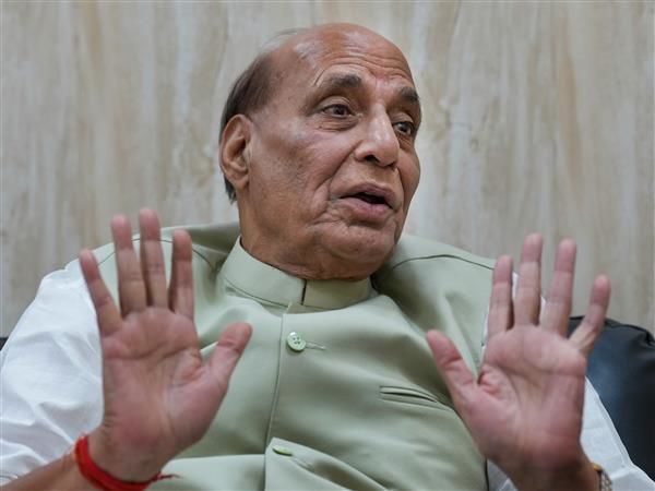 No need to capture PoK by force; its people will themselves want to join India:  Rajnath Singh