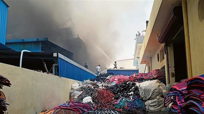 Fire at 2 factories in Bahadurgarh, none hurt