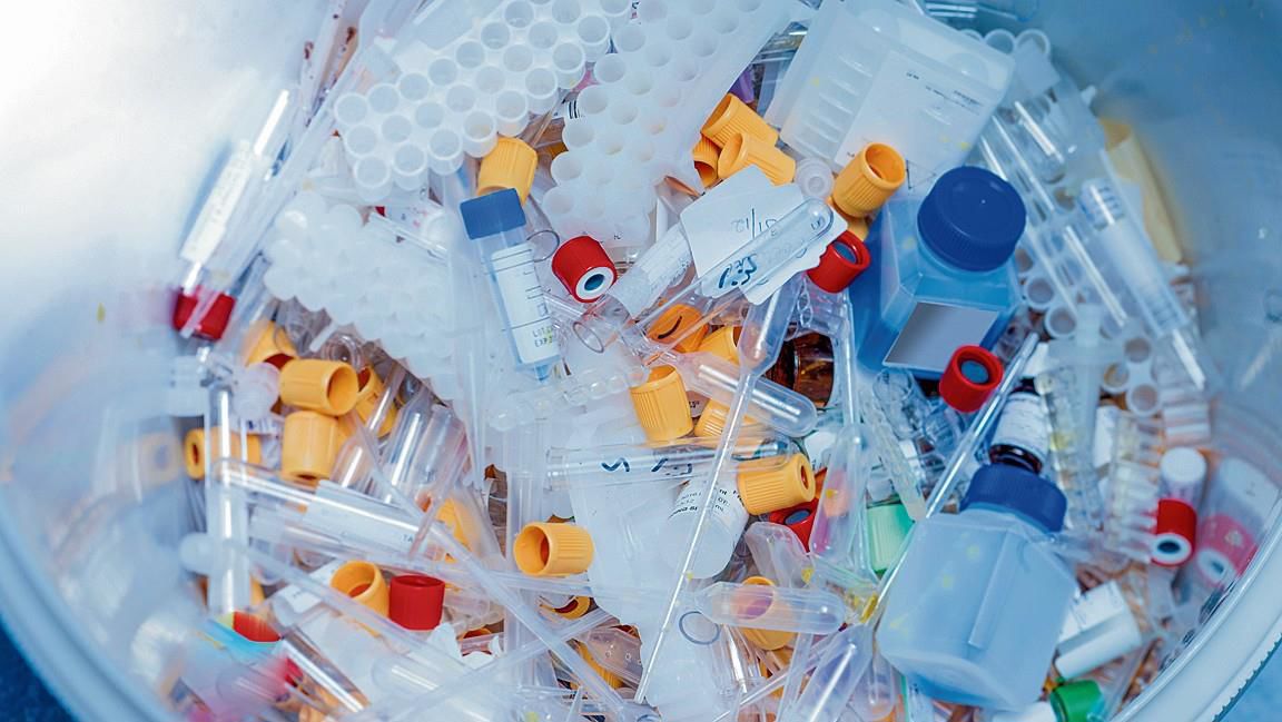Biomedical waste disposed of in open, Kalanwali MC cracks down on hospitals
