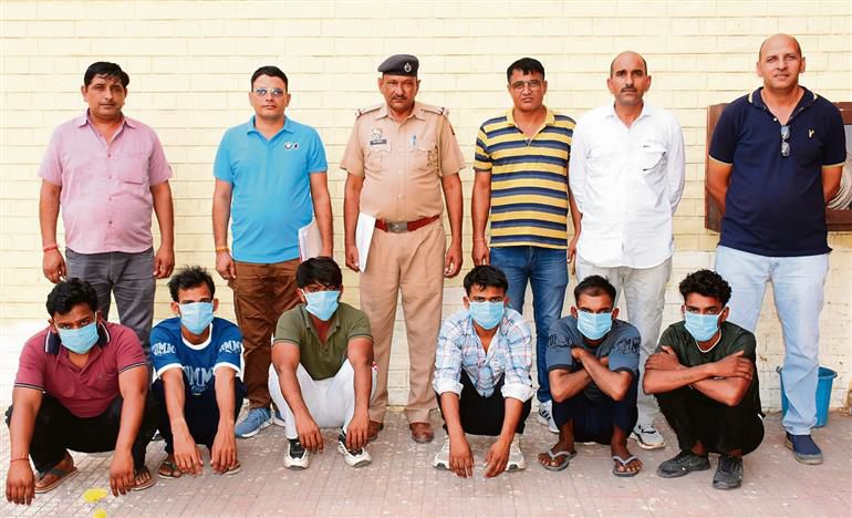 Jhajjar: With arrest of six, gang targetting mobile tower equipment busted