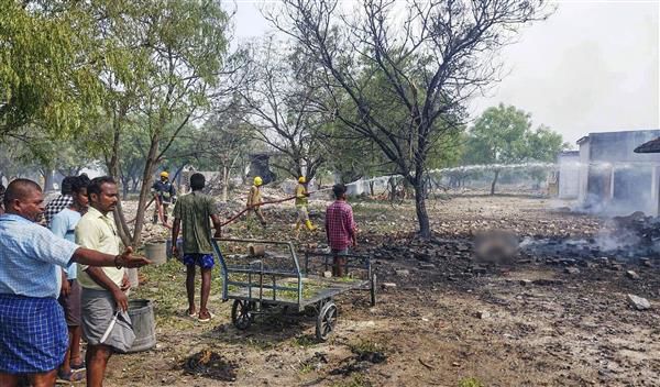 9 killed after explosion at fireworks manufacturing unit in Tamil Nadu's Sivakasi