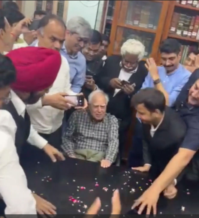 Kapil Sibal elected as President of Supreme Court Bar Association after more than two decades