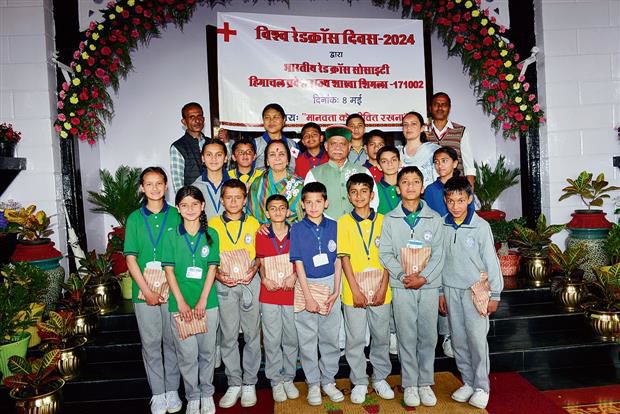 Governor Shiv Pratap Shukla lauds Red Cross’ work in HP