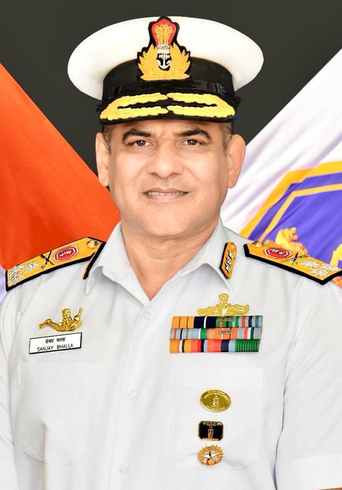 Vice Admiral Bhalla is Chief of Personnel of Indian Navy