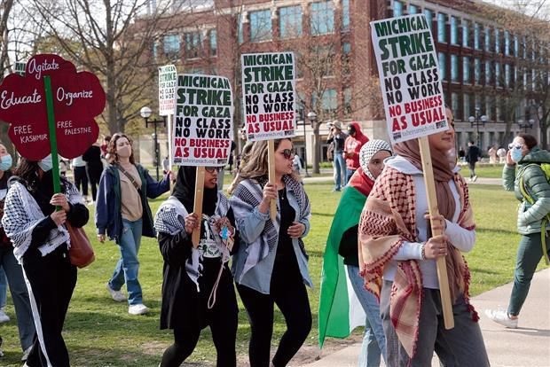 US police clear pro-Palestine tents at varsity; no arrest made