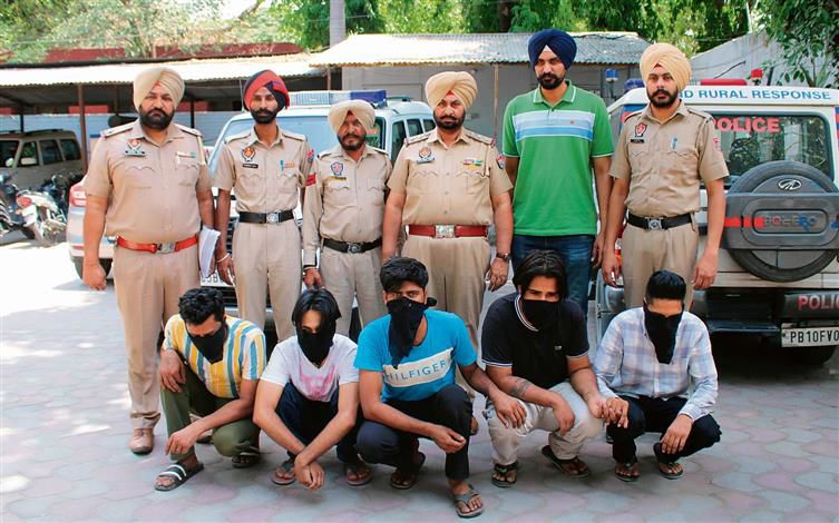 Ludhiana: Five members of robbers’ gang land in police dragnet