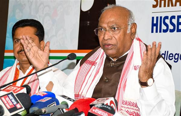 Kharge Writes To Opposition Leaders On ‘Discrepancies’ In Polling Data Released By EC