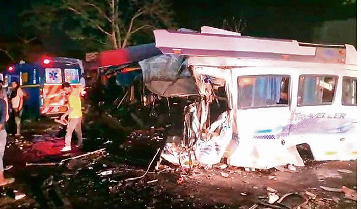 Ambala: 6 of family killed in collision