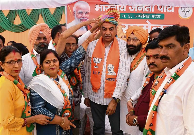 Congress wants to reduce SC, ST, OBC quota, give it to Muslims: BJP's Chandigarh candidate Sanjay Tandon