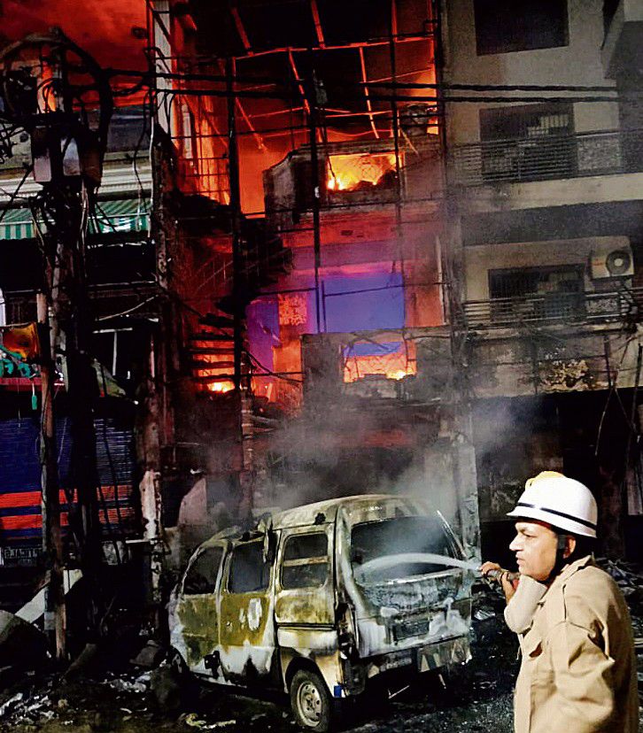 7 newborns killed in Delhi hospital fire