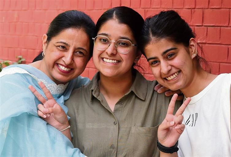 CBSE exams: Girls grab all top positions in Chandigarh tricity