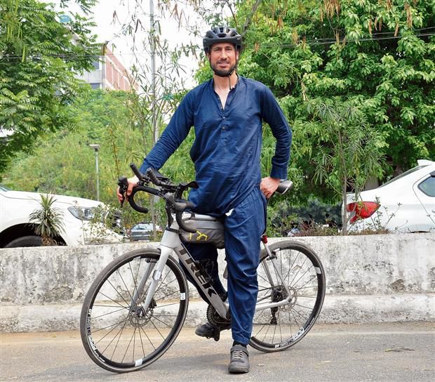 My journey across 14 countries has been a learning experience, says French cyclist