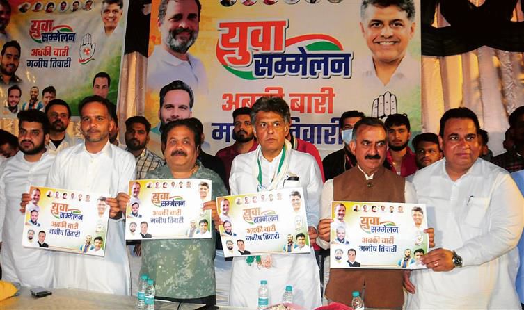 Himachal CM Sukhu campaigns for Chandigarh Congress candidate Manish Tewari