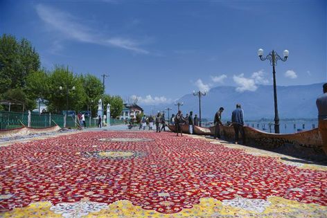 Carpet Diem: Asia’s largest carpet offers hope for Kashmir’s waning industry
