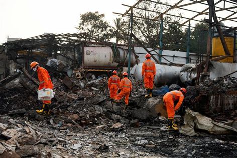 Death toll rises to 9 in Thane chemical factory blast; owners booked for culpable homicide