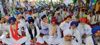 Farmers protesting cops’ excesses convert dharna into morcha