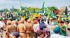 SKM, BJP workers face off