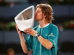 Ailing Rublev defies fever & odds to win