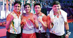 Paris-bound Preeti leads India’s golden run at Asian boxing