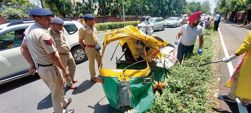 College girl, driver killed in collision between auto, SUV in Chandigarh