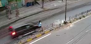 Woman pedestrian knocked down by speeding SUV, dies