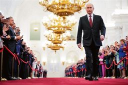 West’s choice to talk  or fight, says Prez Putin  as he begins 5th term