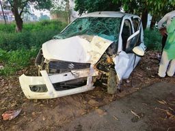 Siblings killed, three hurt in road accident near Mukerian
