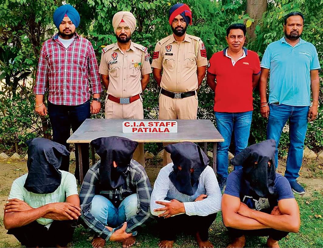 4 arrested, police claim to have solved recent theft cases in Patiala