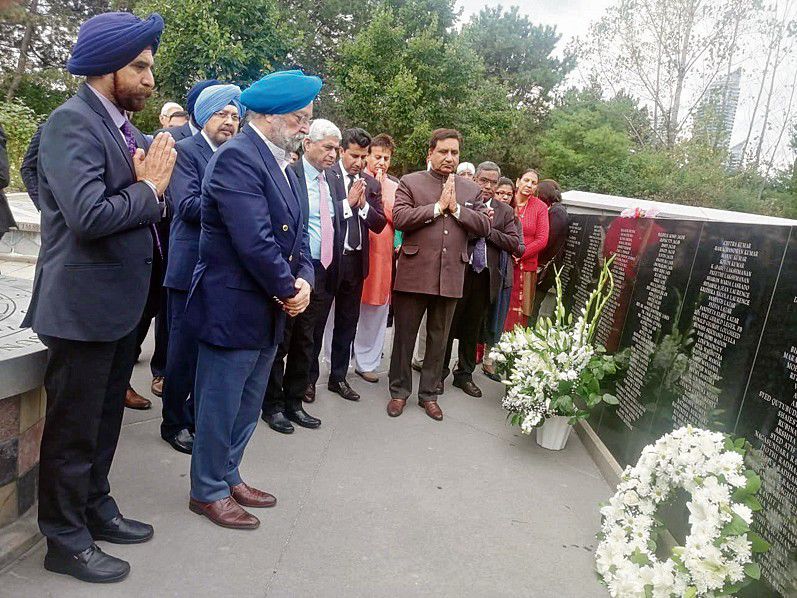 Jaishankar, Hardeep Singh Puri pay tribute to Kanishka bombing victims