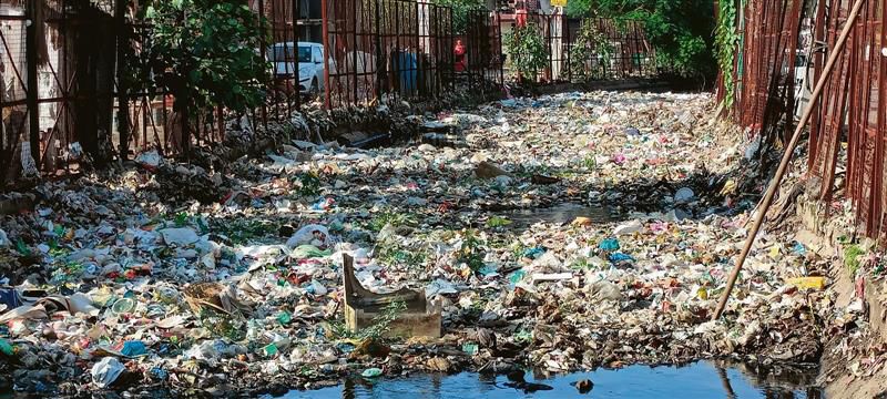 In Faridabad, waste disposal, drain clean-up at snail’s pace