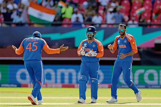 Rohit Sharma, spinners guide India to third T20 World Cup final, South Africa up next