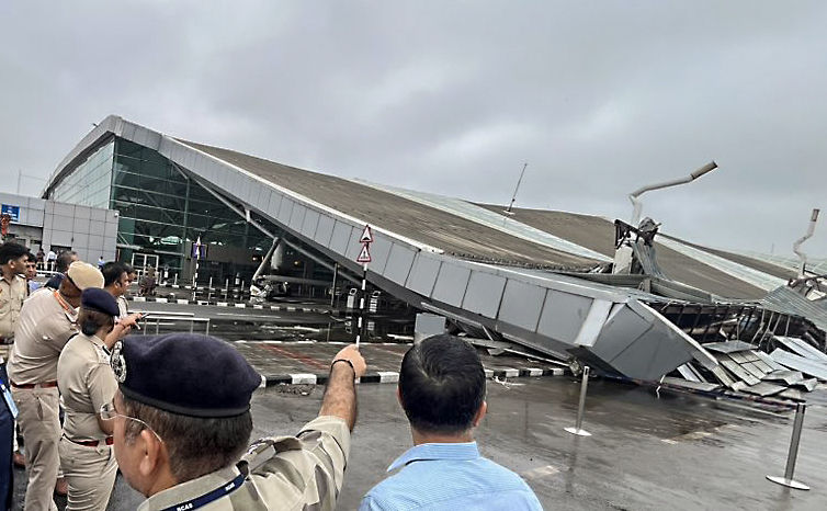 Delhi airport canopy collapse: Operations at Terminal 1 remain suspended, flights shifted to Terminals 2 and 3