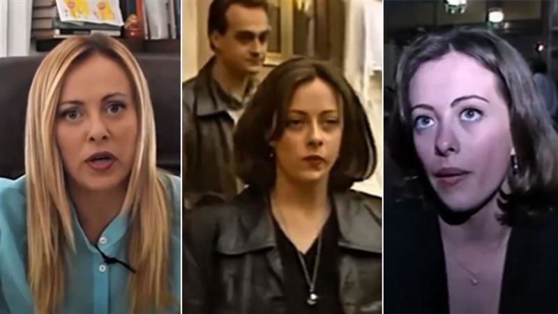 Old video of ‘dynamic’ Meloni from her 20s as she begins her political career goes viral days after G7 summit