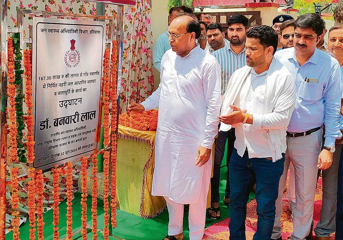 Health Minister lays foundation stones for projects worth Rs 17 cr