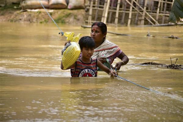Assam floods: 3 more dead, 5.35 lakh people affected, fresh areas inundated