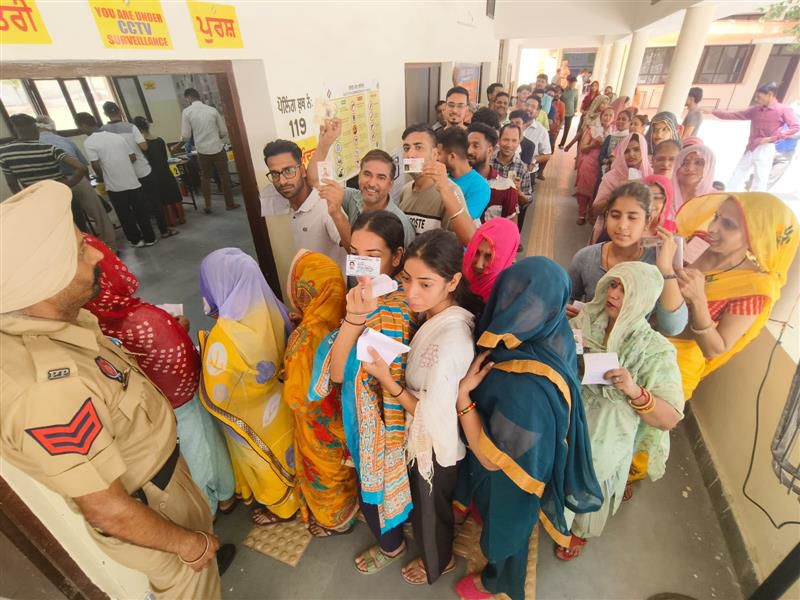 Lok Sabha election 2024: Punjab records 55.65 per cent voting, overall polling peaceful