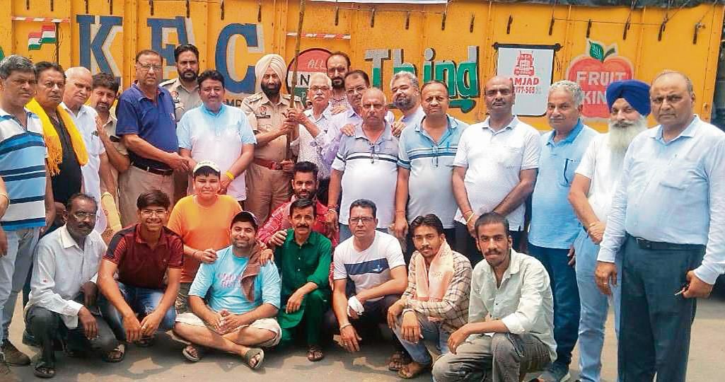 Mandi Ahmedgarh: Seven trucks flagged off with ration for langar at Amarnath