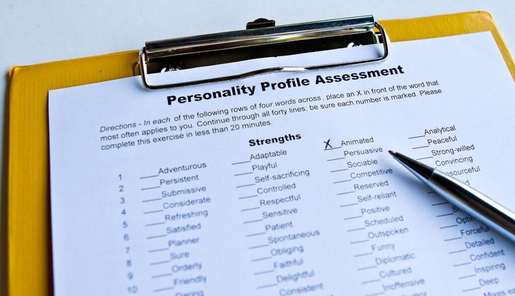 The significance of personality profiling for recruitment