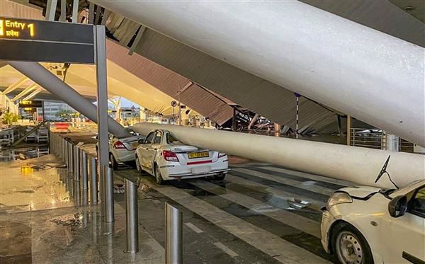 No loud noise, chaos when iron rods fell on cars: Eyewitnesses at Delhi airport Terminal 1