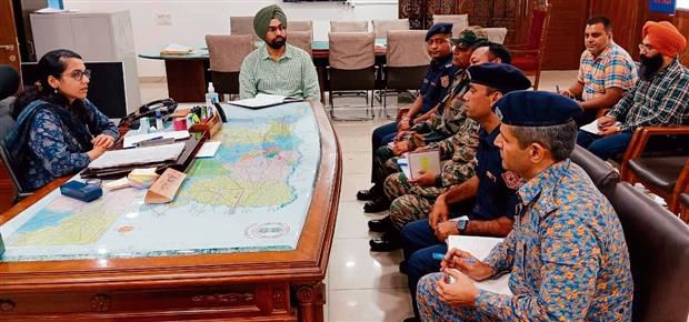 Monsoon preparedness: Meeting with Army, NDRF officials held in Ludhiana