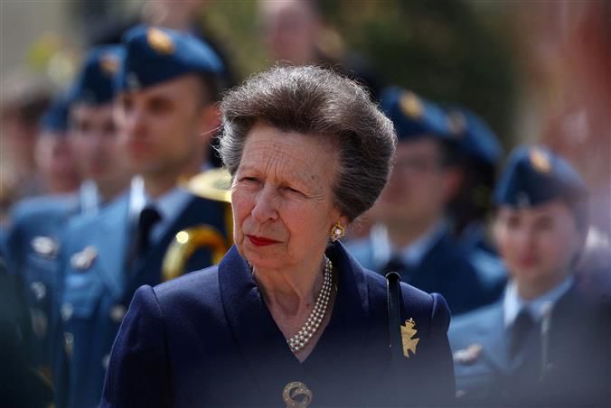 Britain’s Princess Anne admitted to hospital after head injury