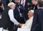 PM Modi, Pope Francis embrace at G7 Summit Outreach session