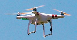 Hi-tech drones to keep eye on troublemakers in district
